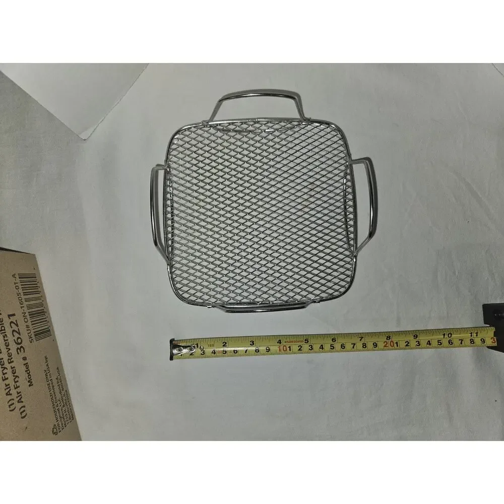 NUWAVE Air Fryer Gourmet Accessory Kit Reversible Rack Baking Pan NEW 36221